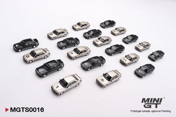 MINI GT 1984 Nürburgring Race of Champions Mercedes Benz Set Limited Edition 5000 Sets MGTS0016