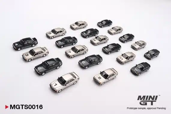 MINI GT 1984 Nürburgring Race of Champions Mercedes Benz Set Limited Edition 5000 Sets MGTS0016