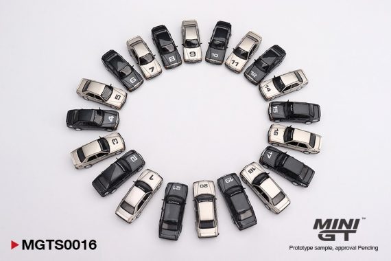MINI GT 1984 Nürburgring Race of Champions Mercedes Benz Set Limited Edition 5000 Sets MGTS0016