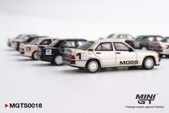 MINI GT 1984 Nürburgring Race of Champions Mercedes Benz Set Limited Edition 5000 Sets MGTS0016