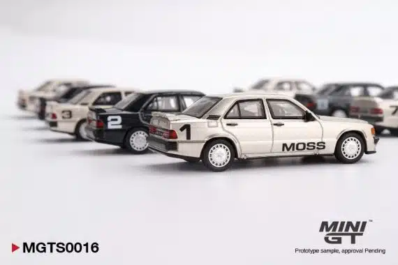 MINI GT 1984 Nürburgring Race of Champions Mercedes Benz Set Limited Edition 5000 Sets MGTS0016