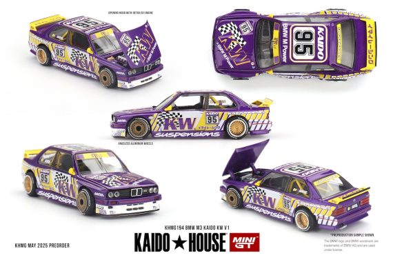 MINI GT No.194 Kaido House BMW M3 Kaido KW V1 KHMG194