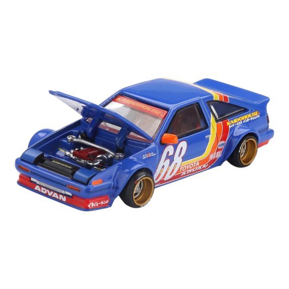 MINI GT No.196 Kaido House Toyota AE86 Sprinter Trueno Kaido Racing V1 KHMG196
