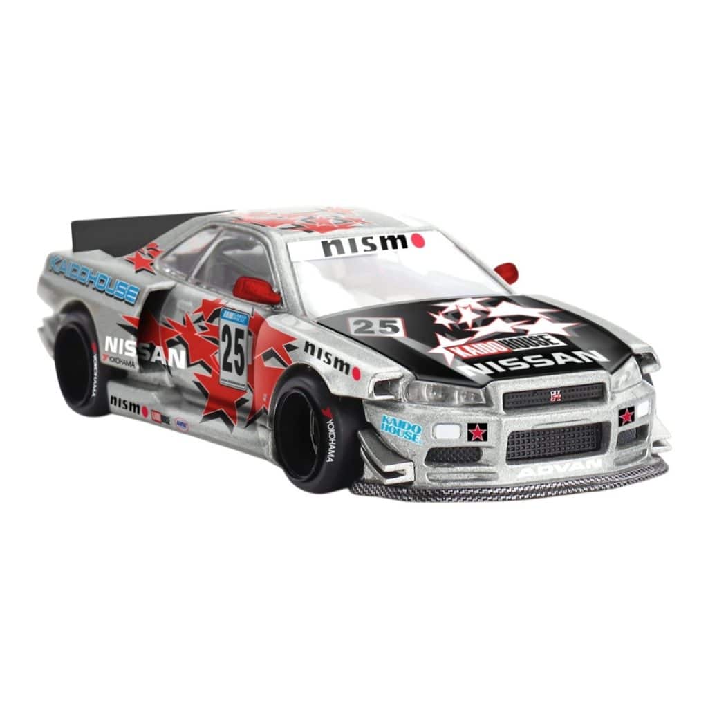 MINI GT No.197 Kaido House Nissan Skyline GT-R (R34) Kaido Star Racing V1 KHMG197