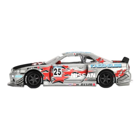 MINI GT No.197 Kaido House Nissan Skyline GT-R (R34) Kaido Star Racing V1 KHMG197