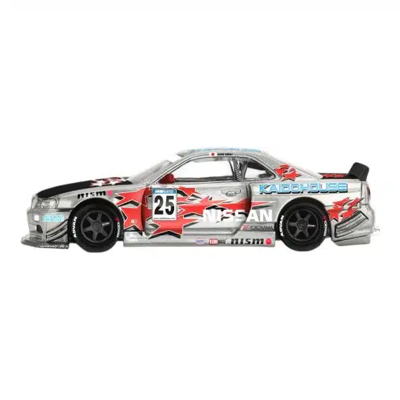 MINI GT No.197 Kaido House Nissan Skyline GT-R (R34) Kaido Star Racing V1 KHMG197