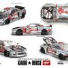 MINI GT No.197 Kaido House Nissan Skyline GT-R (R34) Kaido Star Racing V1 KHMG197