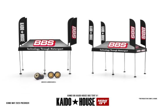MINI GT No.198 Kaido House BBS Tent V1 KHMG199