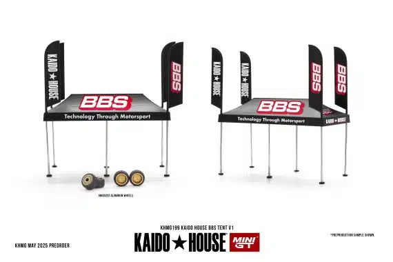 MINI GT No.198 Kaido House BBS Tent V1 KHMG199