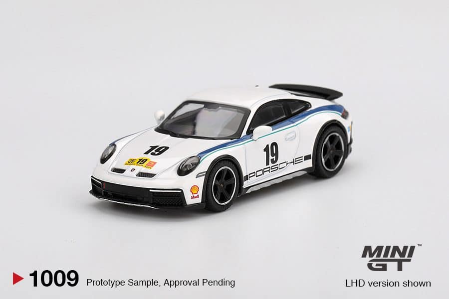 MINI GT No.1009 Porsche 911 Dakar Rally 1974 MGT01009