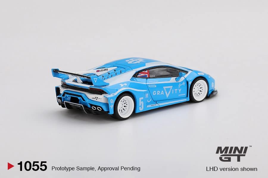 MINI GT No.1055 LB★WORKS Lamborghini Huracán GT GRAVITY MGT01055