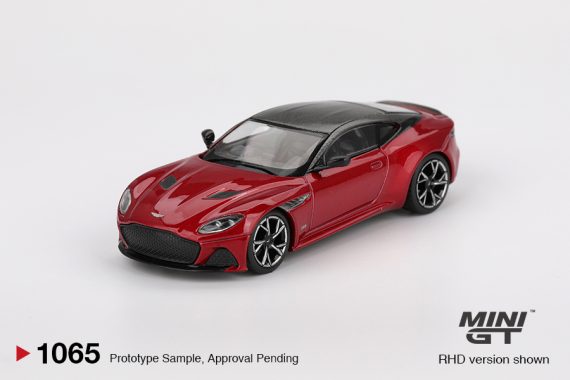 MINI GT No.1065 Aston Martin DBS Hyper Red MGT01065