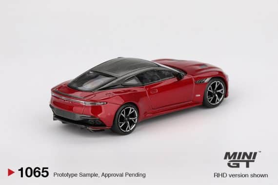 MINI GT No.1065 Aston Martin DBS Hyper Red MGT01065