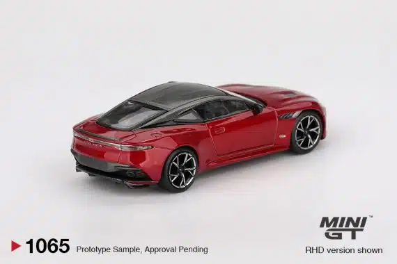 MINI GT No.1065 Aston Martin DBS Hyper Red MGT01065