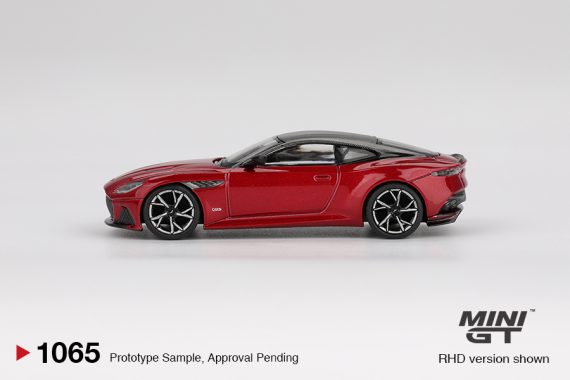 MINI GT No.1065 Aston Martin DBS Hyper Red MGT01065