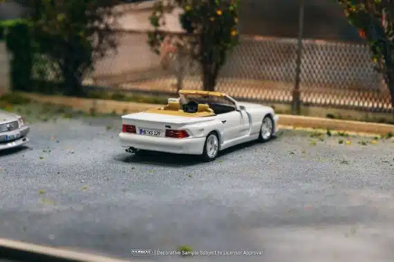 Tarmac Works 1:64 GLOBAL64 Mercedes-Benz SL 500 Koenig Specials White T64G-045-WH