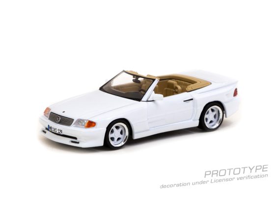 Tarmac Works 1:64 GLOBAL64 Mercedes-Benz SL 500 Koenig Specials White T64G-045-WH