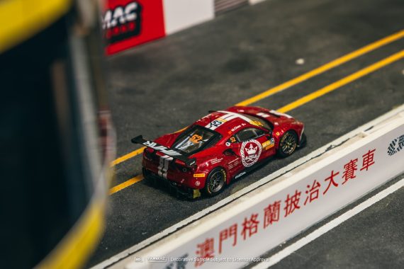 Tarmac Works 1:64 HOBBY64 Ferrari 488 GT3 Macau GT Cup - FIA GT World Cup 2023 Harmony Racing Chen Weian T64-072-23MGP52