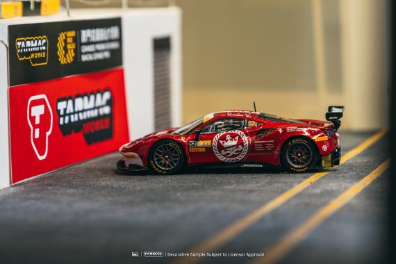 Tarmac Works 1:64 HOBBY64 Ferrari 488 GT3 Macau GT Cup - FIA GT World Cup 2023 Harmony Racing Chen Weian T64-072-23MGP52