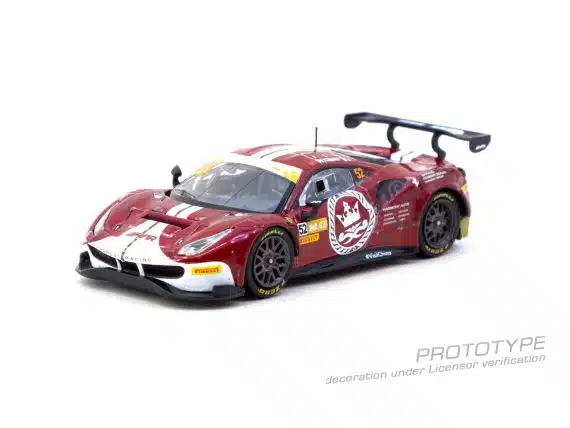 Tarmac Works 1:64 HOBBY64 Ferrari 488 GT3 Macau GT Cup - FIA GT World Cup 2023 Harmony Racing Chen Weian T64-072-23MGP52