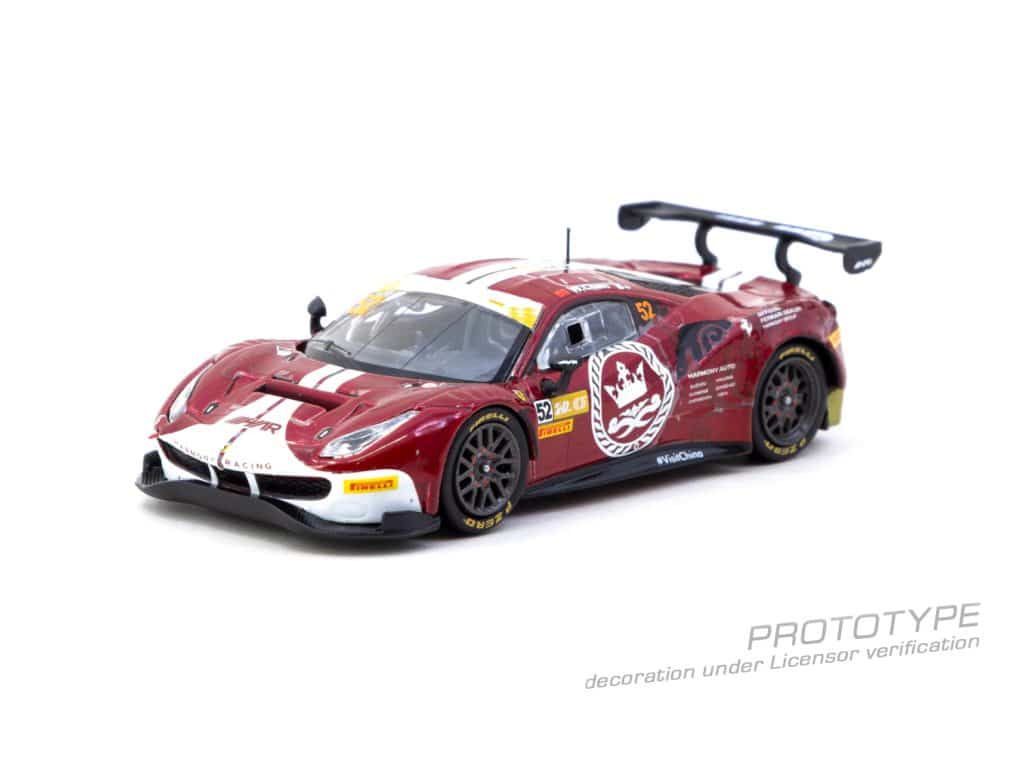 Tarmac Works 1:64 HOBBY64 Ferrari 488 GT3 Macau GT Cup - FIA GT World Cup 2023 Harmony Racing Chen Weian T64-072-23MGP52
