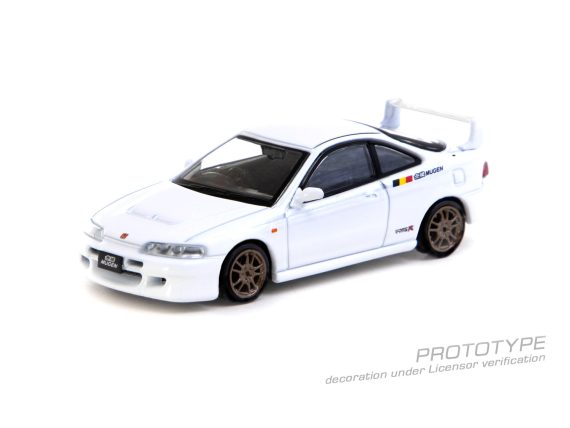 Tarmac Works 1:64 GLOBAL64 Honda Integra TYPE R DC2 MUGEN Championship White T64G-TL059-WH