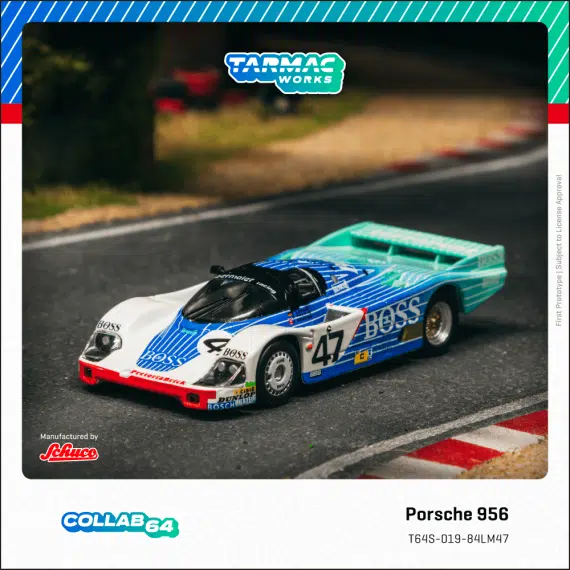Tarmac Works 1:64 GLOBAL64 Porsche 956 Le Mans 1984 #47 T64S-019-84LM47