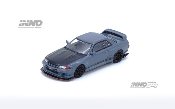 INNO64 1:64 TOP SECRET R32 GT-R Stealth Grey IN64-R32TS-STGR