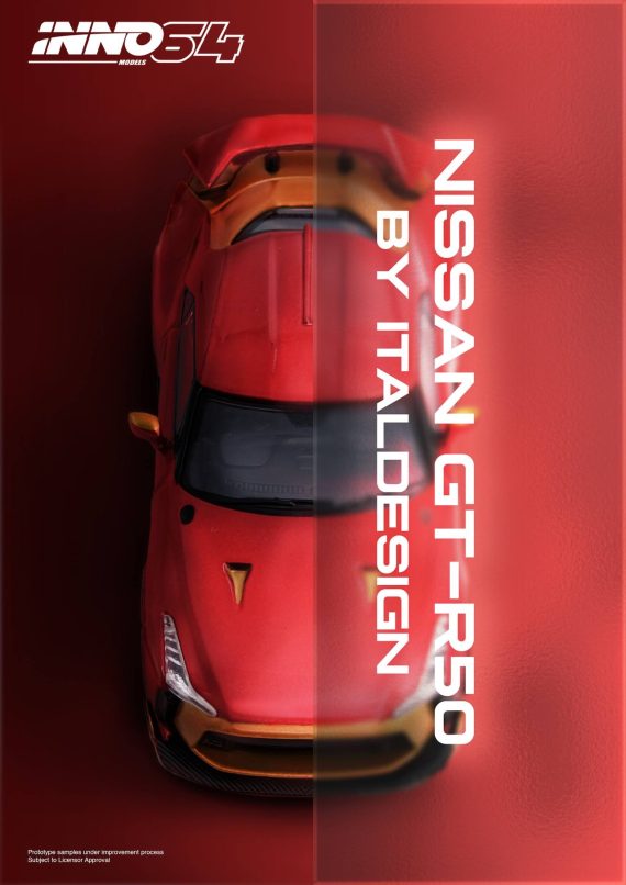 INNO64 1:64 R50 GT-R By Italsedign IN64-R50-RED