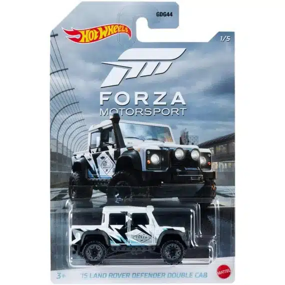 Hot Wheels Forza Motorsport 15 Land Rover Defender Double Cab