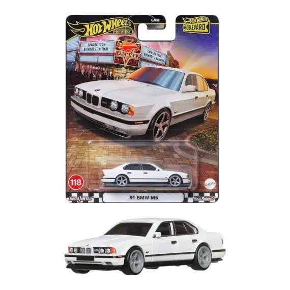 Hot Wheels Premium Boulevard '91 BMW M5 JBL24