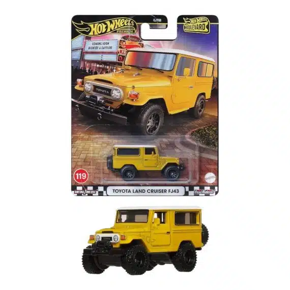 Hot Wheels Premium Boulevard Toyota Land Cruiser FJ43 JBL25