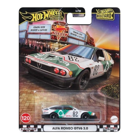 Hot Wheels Premium Boulevard Alfa Romeo GTV6 3.0 JBL16