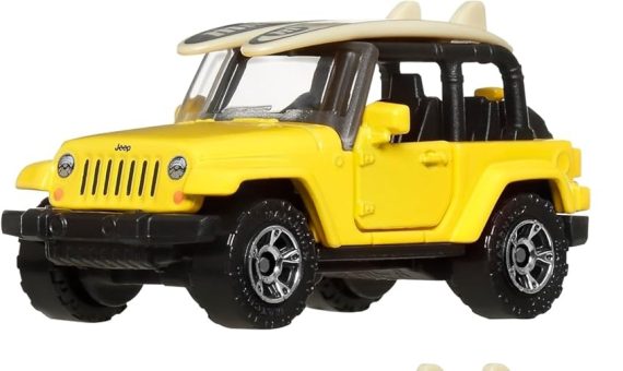 Matchbox 1/64 Moving Parts 2016 Jeep Wrangler Rubicon