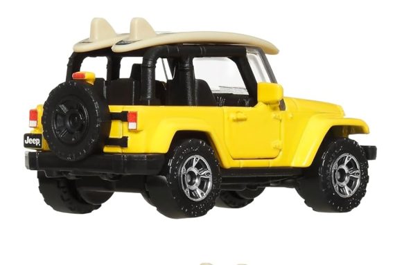 Matchbox 1/64 Moving Parts 2016 Jeep Wrangler Rubicon