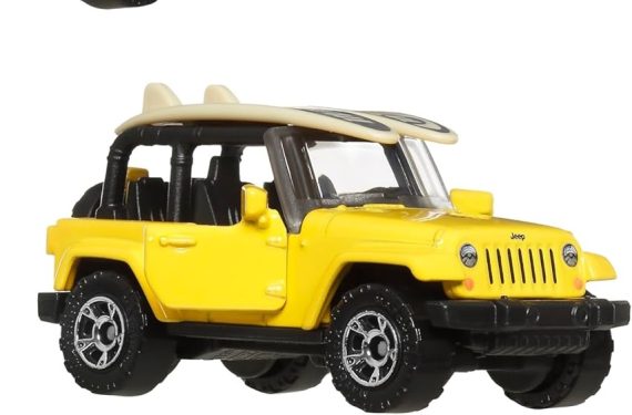 Matchbox 1/64 Moving Parts 2016 Jeep Wrangler Rubicon