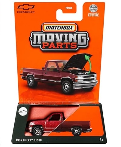 Matchbox 1/64 Moving Parts 1995 Chevy C1500