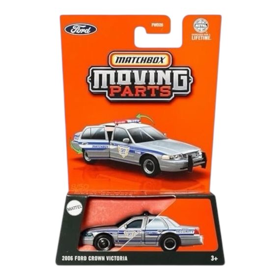 Matchbox 1/64 Moving Parts 2006 Ford Crown Victoria
