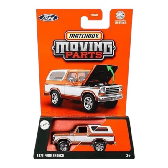 Matchbox 1/64 Moving Parts 1978 Ford Bronco