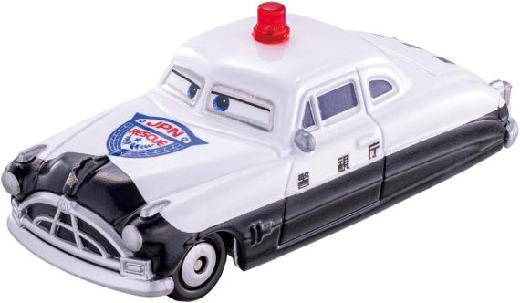Takara Tomy Disney Cars Tomica C-27 Dock Hudson (Police Car Type)