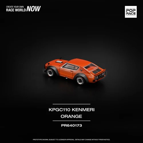 POPRACE 1:64 Skyline GT-R V8 Drift (Kenmeri) PR640173