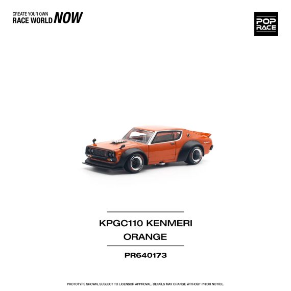 POPRACE 1:64 Skyline GT-R V8 Drift (Kenmeri) PR640173