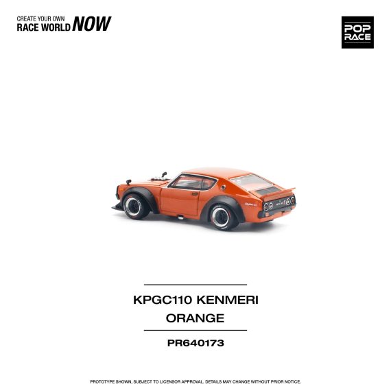 POPRACE 1:64 Skyline GT-R V8 Drift (Kenmeri) PR640173