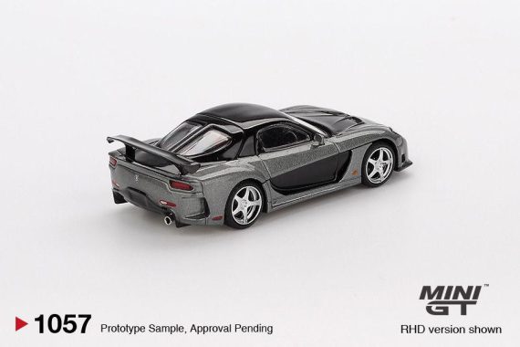 MINI GT No.1057 Mazda RX-7 VeilSide Fortune Grey MGT01057