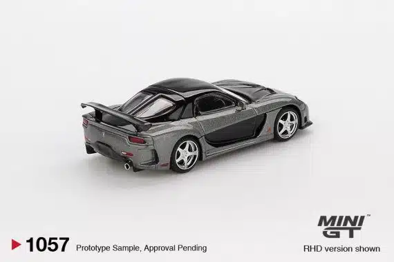MINI GT No.1057 Mazda RX-7 VeilSide Fortune Grey MGT01057