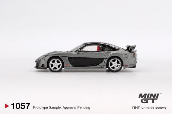 MINI GT No.1057 Mazda RX-7 VeilSide Fortune Grey MGT01057