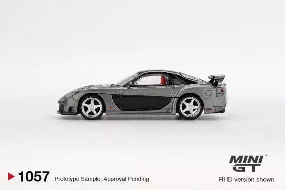 MINI GT No.1057 Mazda RX-7 VeilSide Fortune Grey MGT01057