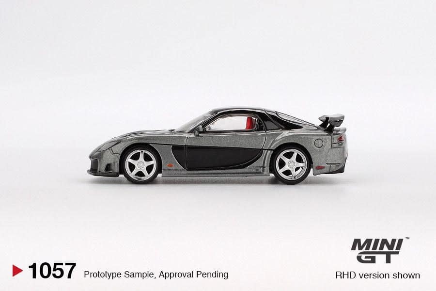 MINI GT No.1057 Mazda RX-7 VeilSide Fortune Grey MGT01057