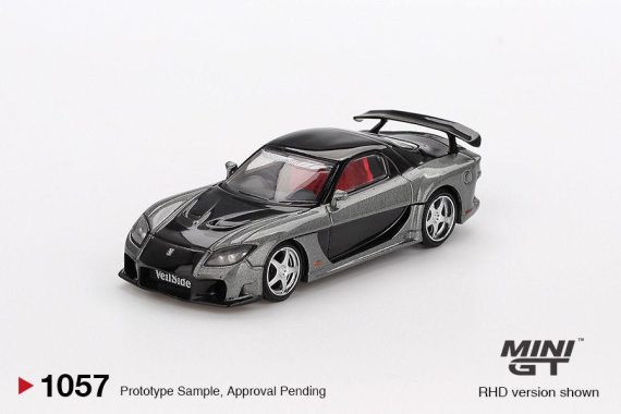 MINI GT No.1057 Mazda RX-7 VeilSide Fortune Grey MGT01057