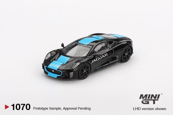 MINI GT No.1070 Jaguar C-X75 Black MGT01070